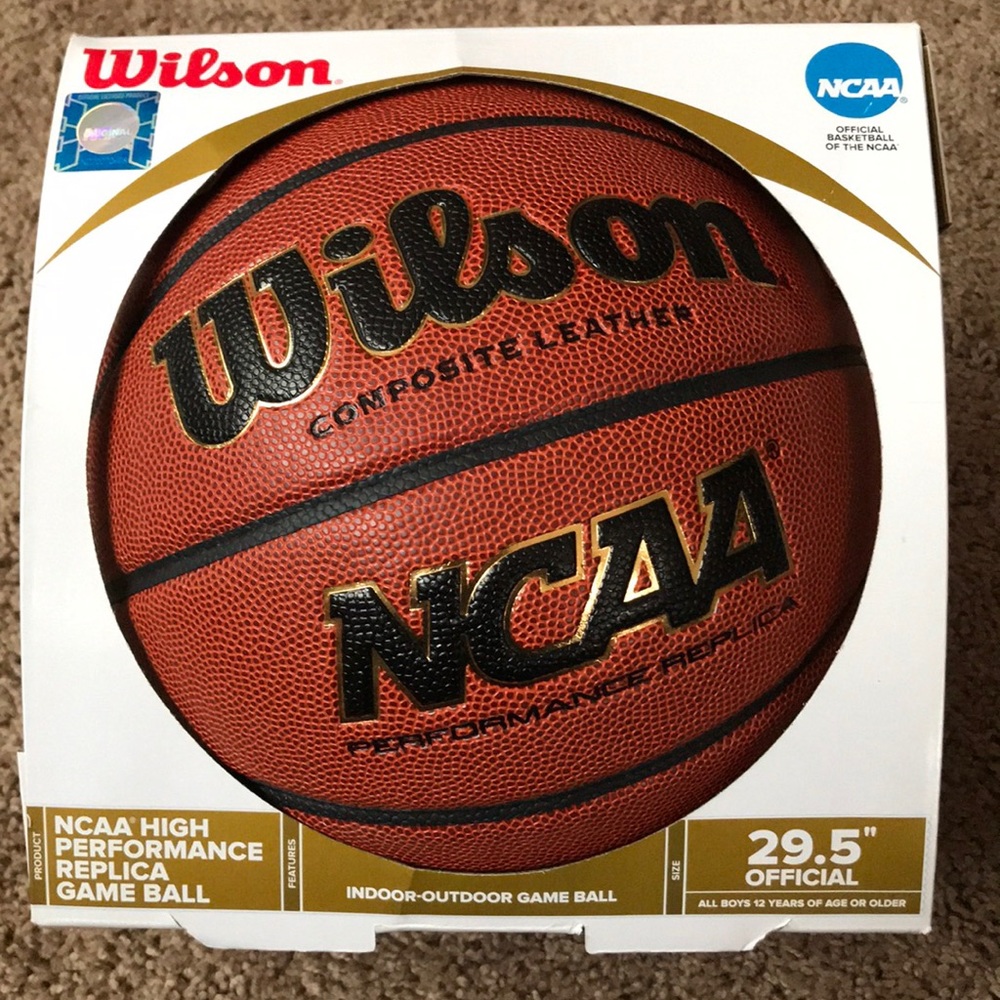 Brand New OFFICIAL Wilson NCAA Basketball 29.5”